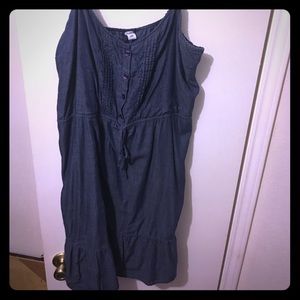 Old navy spaghetti strap denim dress
